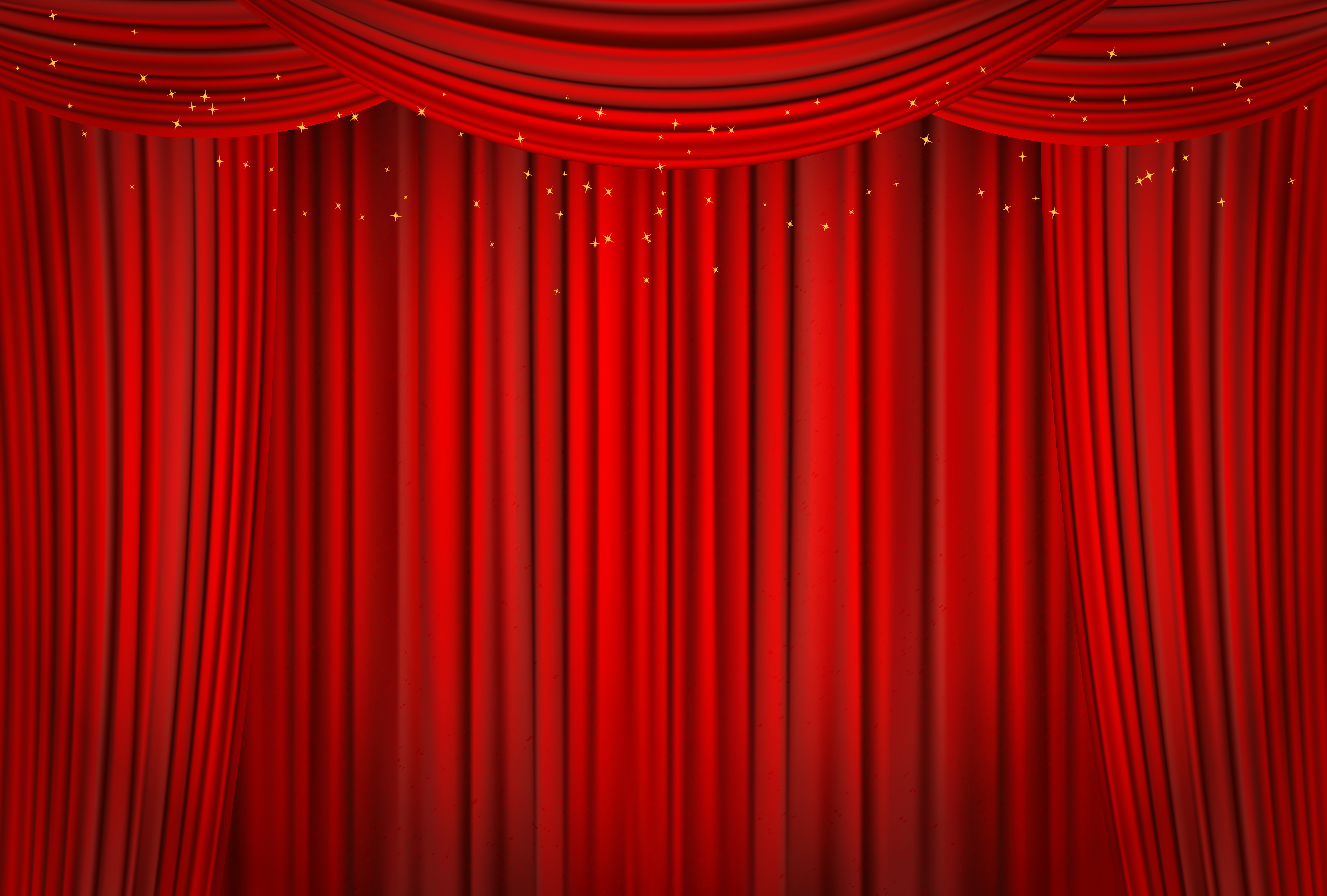 red curtain background image